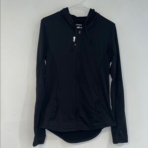 Reebok Black Zip-Up Hoodie